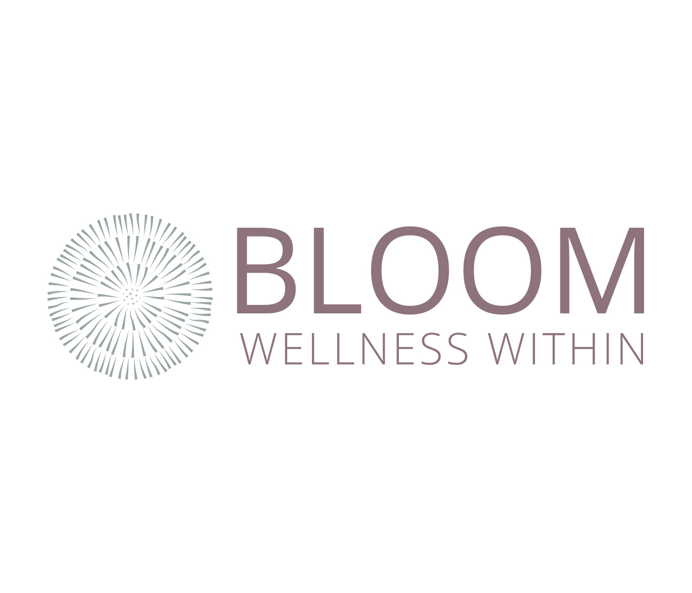 Therapist Logo Design - Bloom Wellness - Design for Therapists